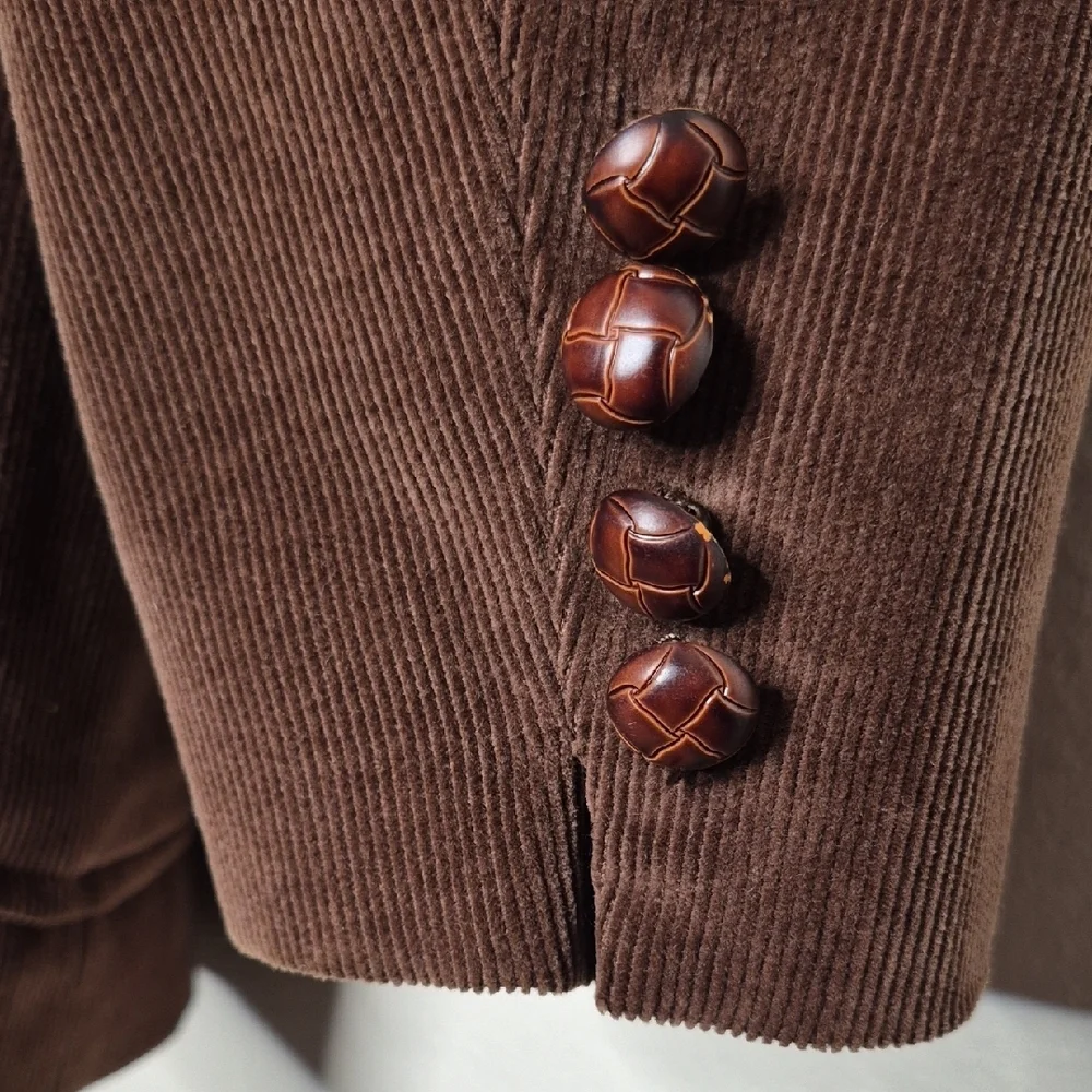 Brown Corduroy Sportcoat Blazer - Classic Men's Tailored Jacket